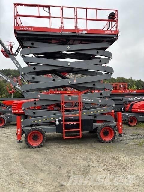 SkyJack SJ9664RT Šķerveida pacēlāji
