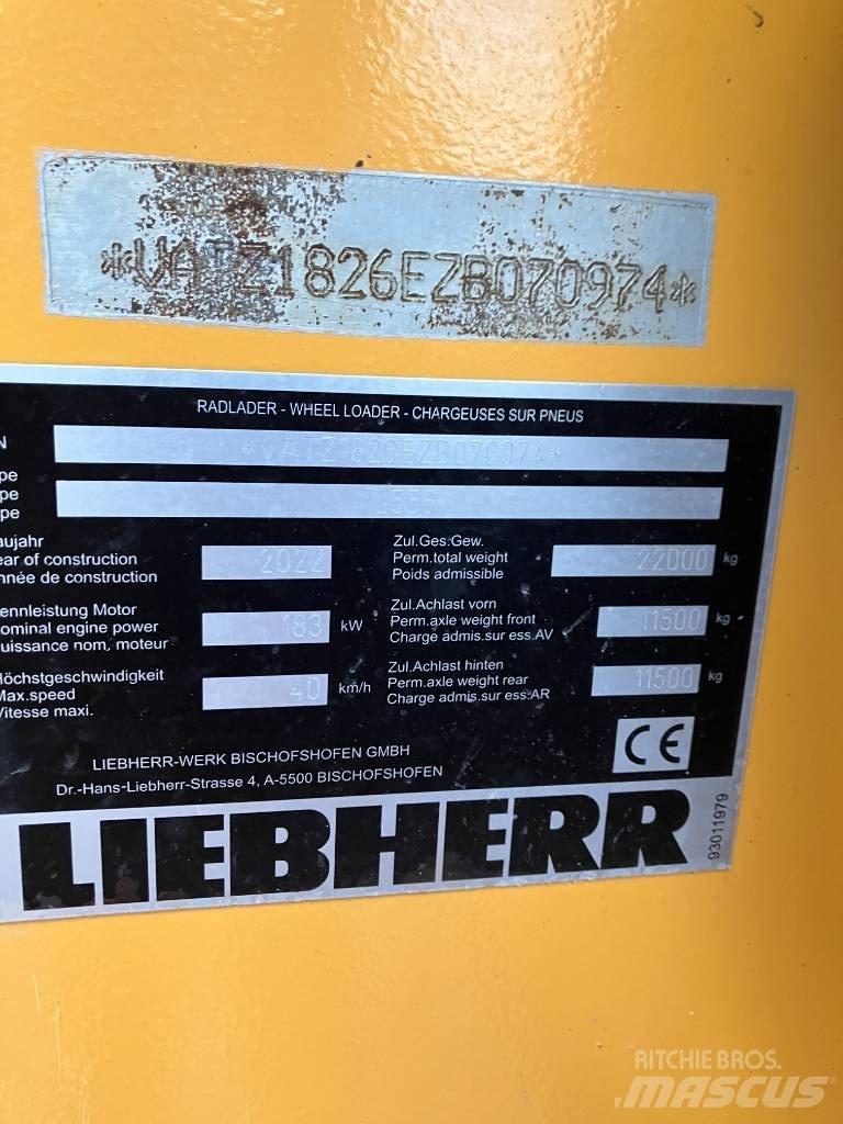 Liebherr L 556 Iekrāvēji uz riteņiem