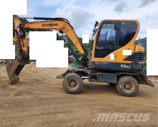 Hyundai Robex 55 W-3 Ekskavatori uz riteņiem