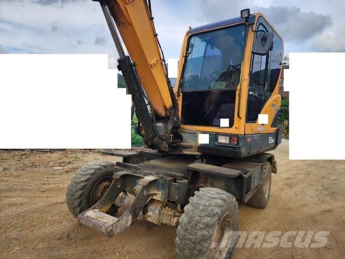 Hyundai Robex 55 W-3 Ekskavatori uz riteņiem