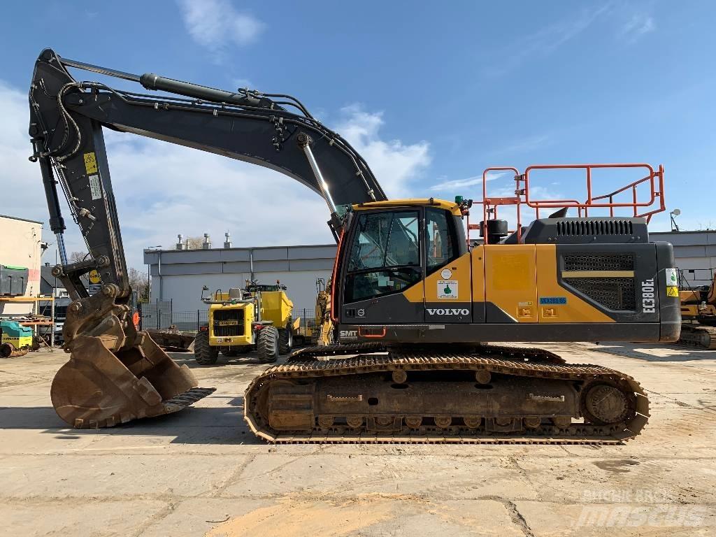 Volvo EC 380 EL Kāpurķēžu ekskavatori