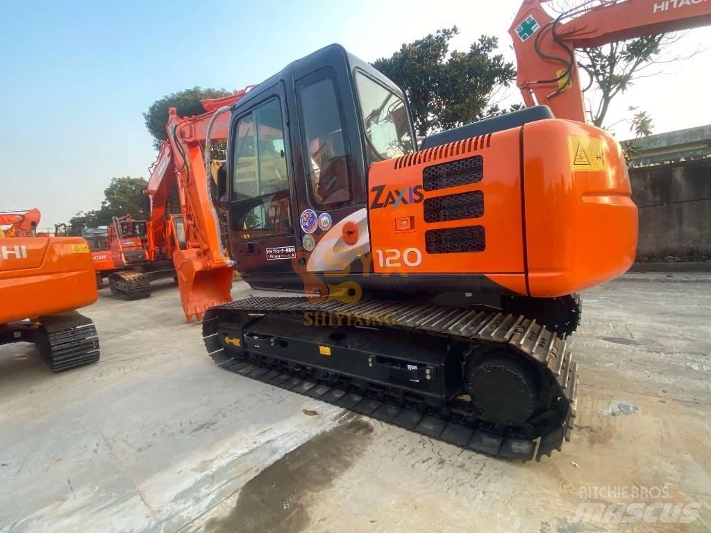Hitachi EX 120 Kāpurķēžu ekskavatori
