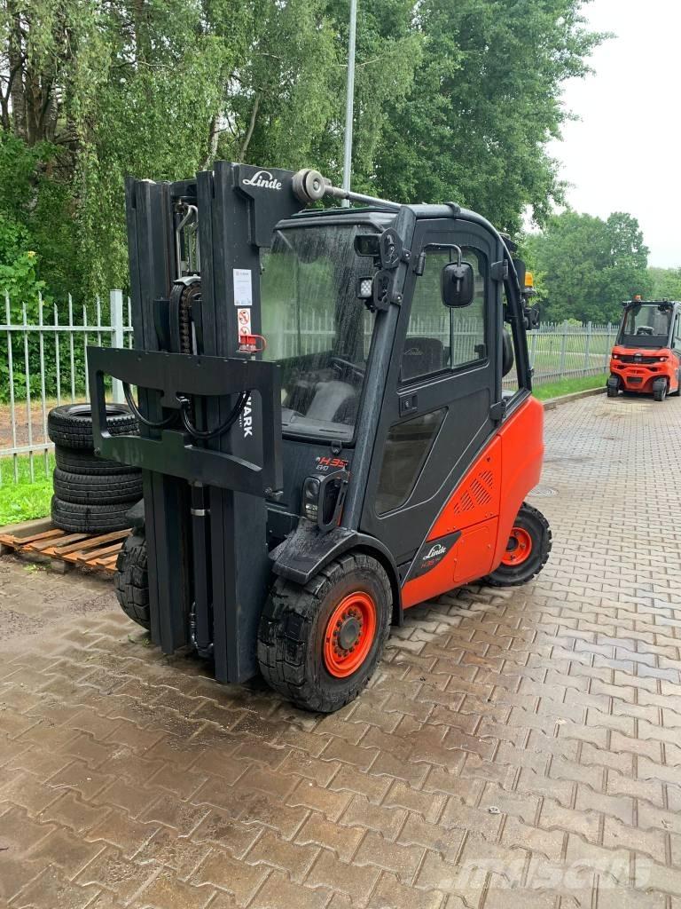 Linde H 35 D Tehnika ar dīzeļa dzinēju