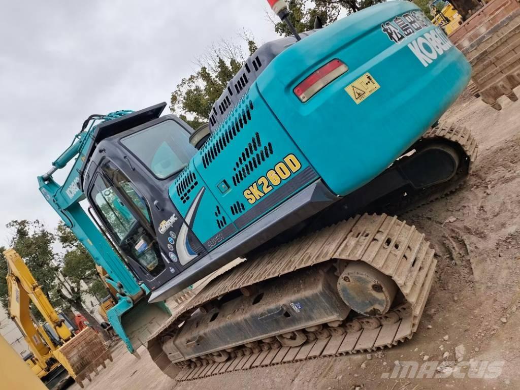 Kobelco SK 260 Kāpurķēžu ekskavatori
