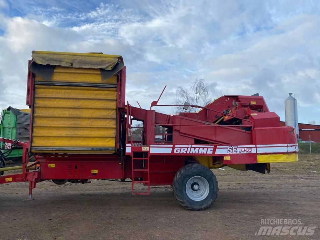 Grimme SE 75-55 Kartupeļu novākšanas kombaini