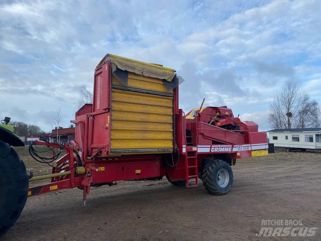 Grimme SE 75-55 Kartupeļu novākšanas kombaini