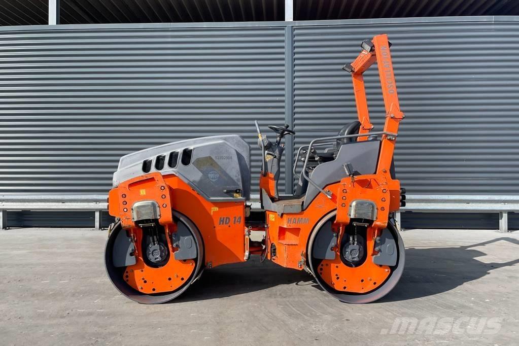 Hamm HD 14 VV Divvalču grunts veltņi