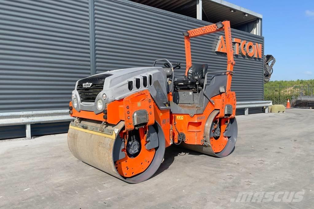 Hamm HD 14 VV Divvalču grunts veltņi