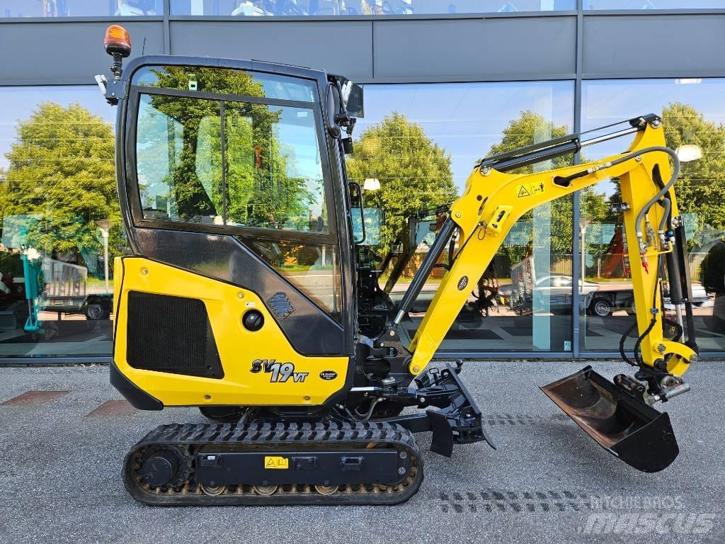 Yanmar SV 19 VT Mini ekskavatori < 7 t