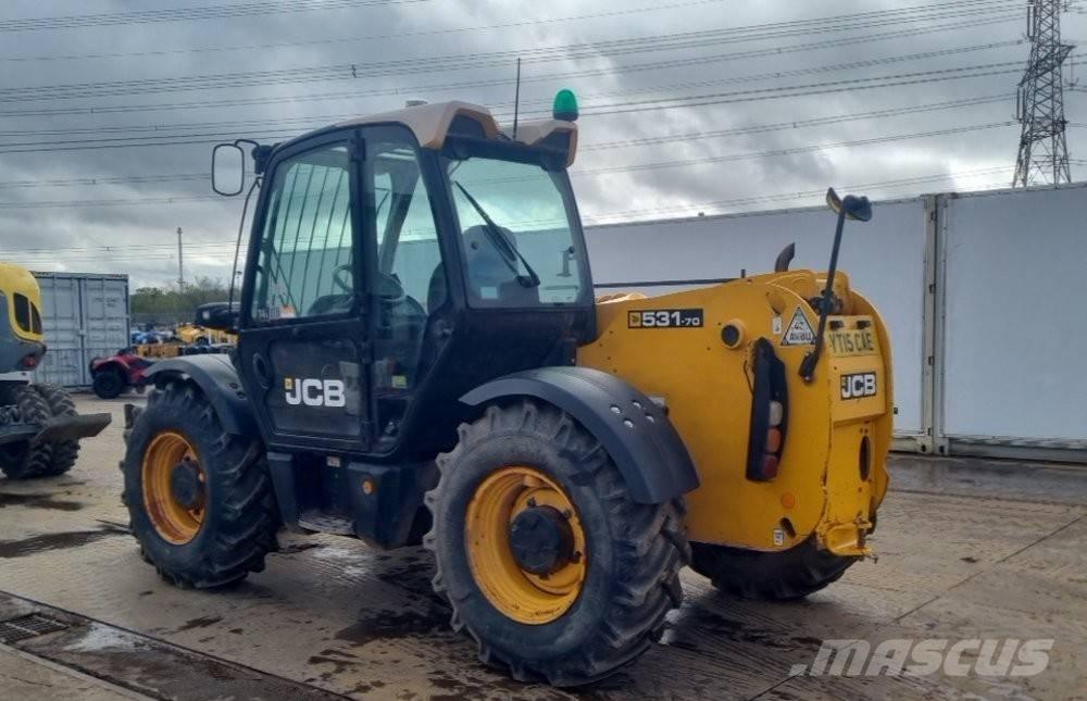 JCB 531-70 Teleskopiskie manipulatori