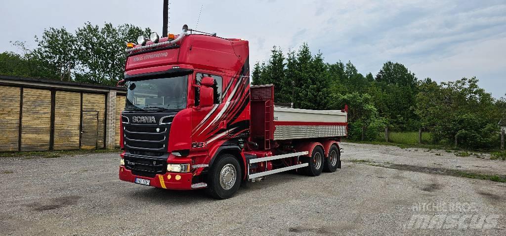 Scania R 730 Treileri ar āķi