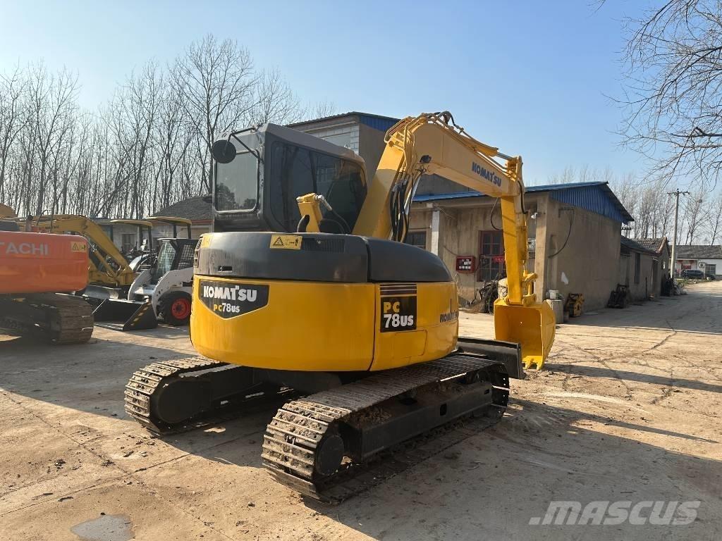 Komatsu pc78us Kāpurķēžu ekskavatori