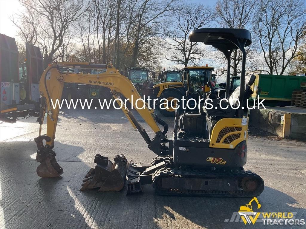 New Holland E 17 C Kāpurķēžu ekskavatori