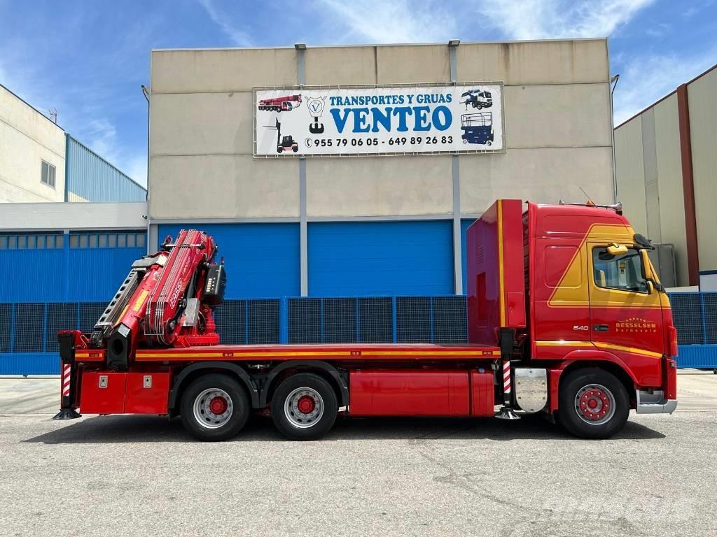 Volvo FH 540 Smagās mašīnas ar celtni