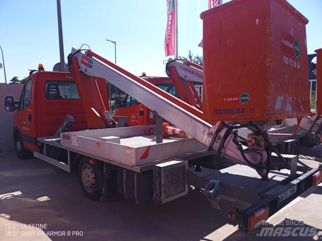 Multitel 160 Alu Pacēlāji uz automašīnas bāzes