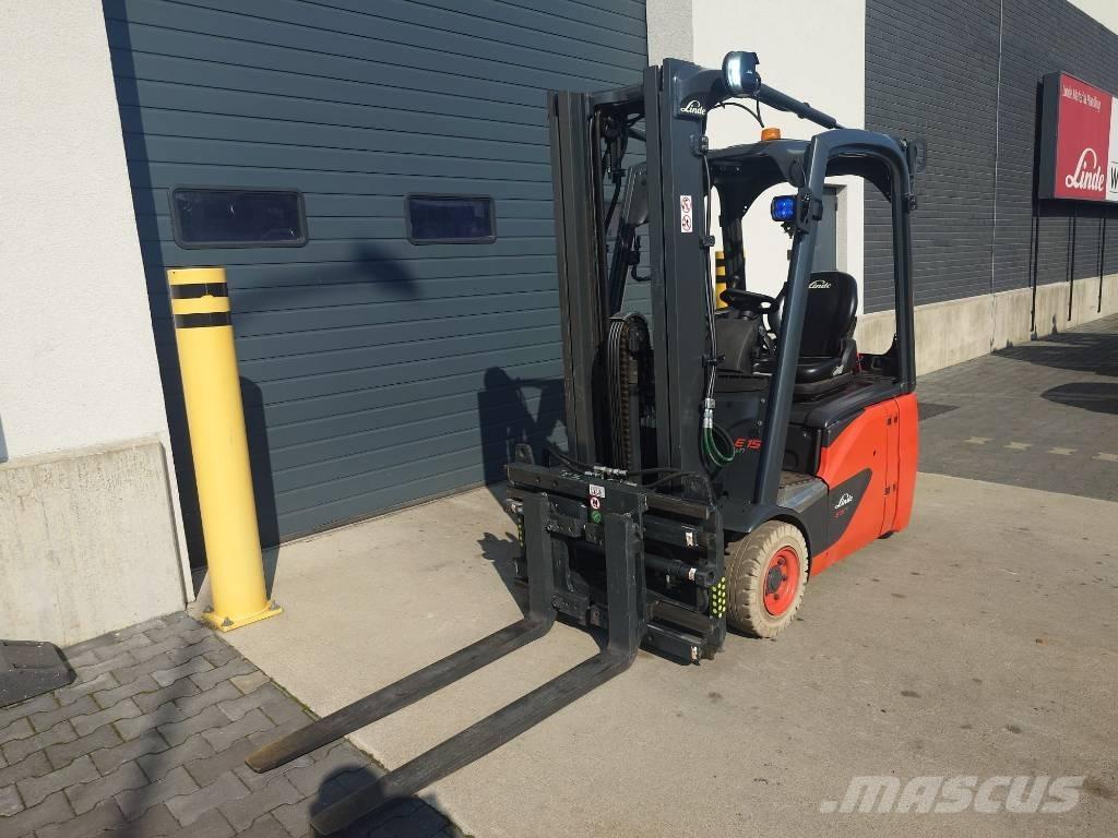 Linde E15/386-02 Elektriskie iekrāvēji