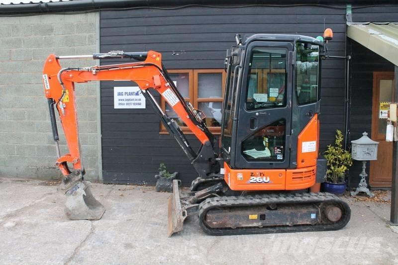 Hitachi ZX 26 U Mini ekskavatori < 7 t