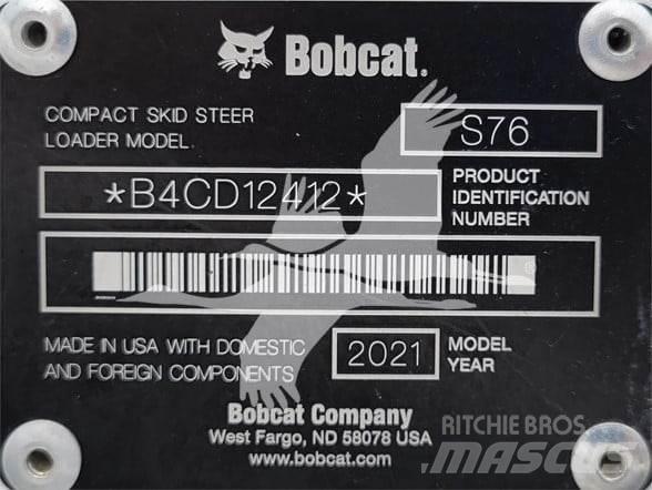 Bobcat S76 Lietoti riteņu kompaktiekrāvēji