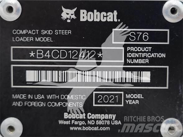 Bobcat S76 Lietoti riteņu kompaktiekrāvēji