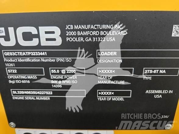 JCB 3TS-8T Lietoti riteņu kompaktiekrāvēji