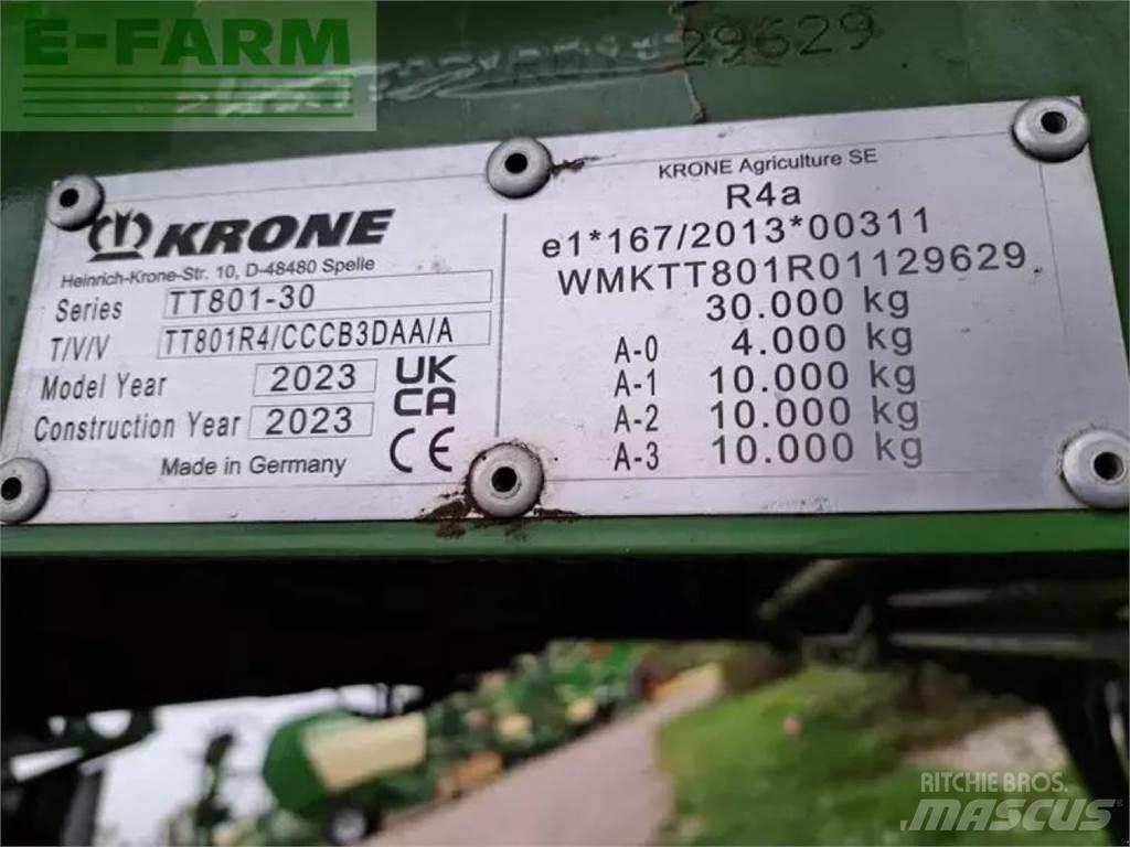 Krone gx 520 Graudu pārkraušanas piekabes