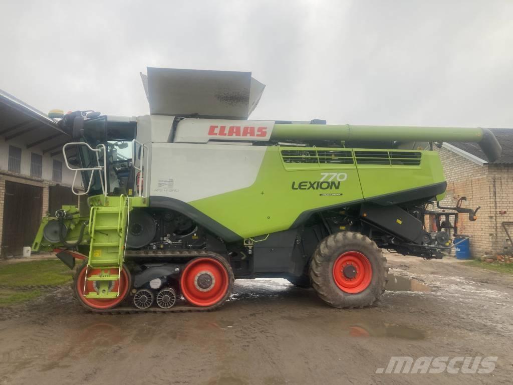 CLAAS Lexion 770 TT Ražas novākšanas kombaini