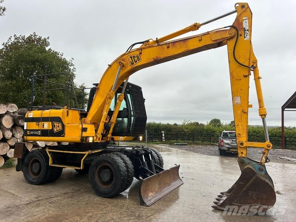 JCB JS 130 W Ekskavatori uz riteņiem
