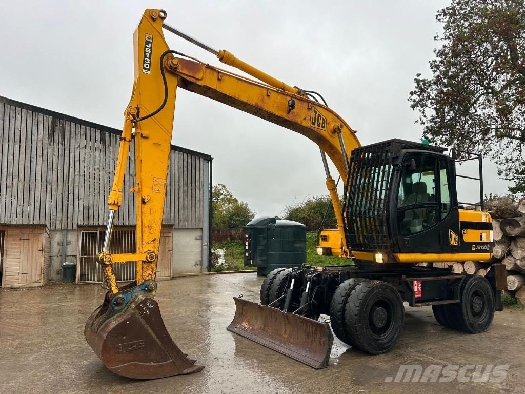 JCB JS 130 W Ekskavatori uz riteņiem