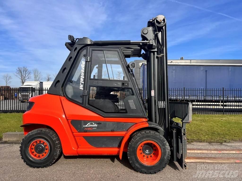 Linde H80D-03 Tehnika ar dīzeļa dzinēju