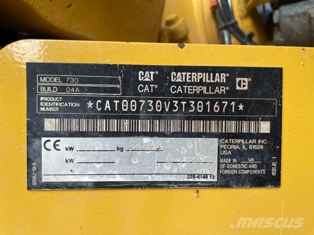 CAT 730 C Artikulētie pašizgāzēji