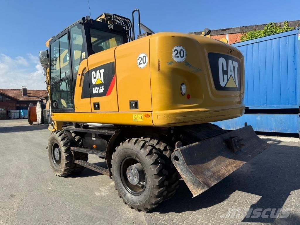 CAT M 316F Ekskavatori uz riteņiem
