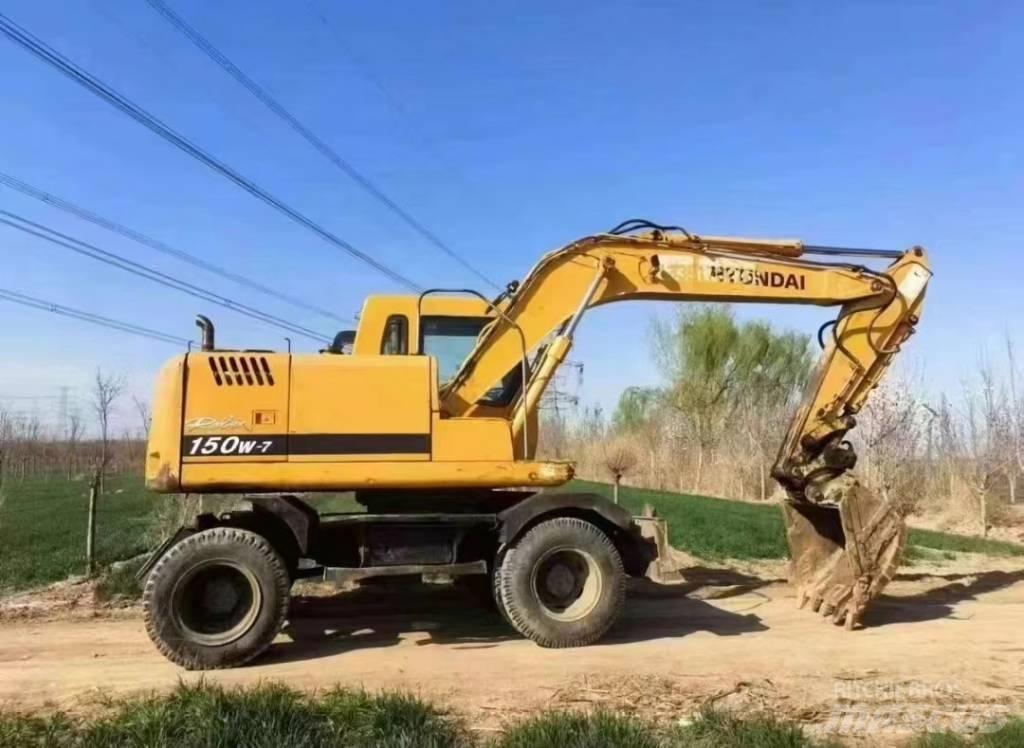 Hyundai 150W-7 Ekskavatori uz riteņiem