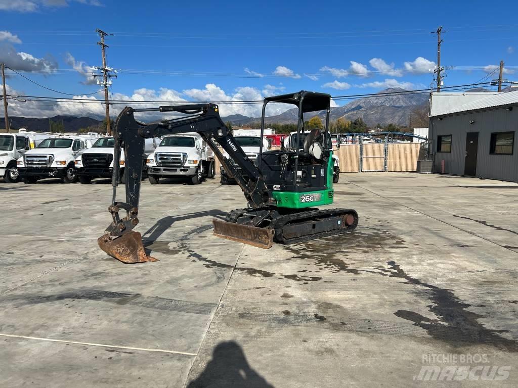 John Deere 26G Mini ekskavatori < 7 t