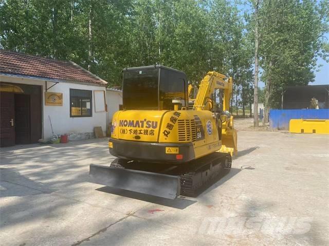 Komatsu pc 56 Kāpurķēžu ekskavatori