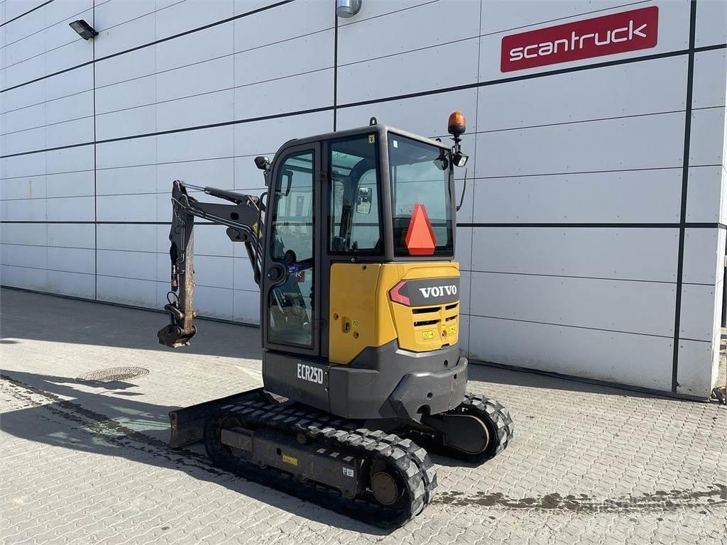 Volvo ECR25 Ekskavatori uz riteņiem