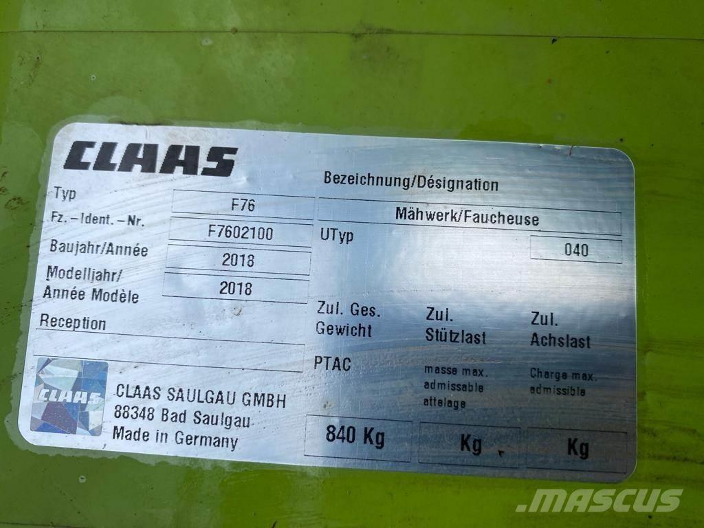CLAAS DISCO 3150 Pļaujmašīnas
