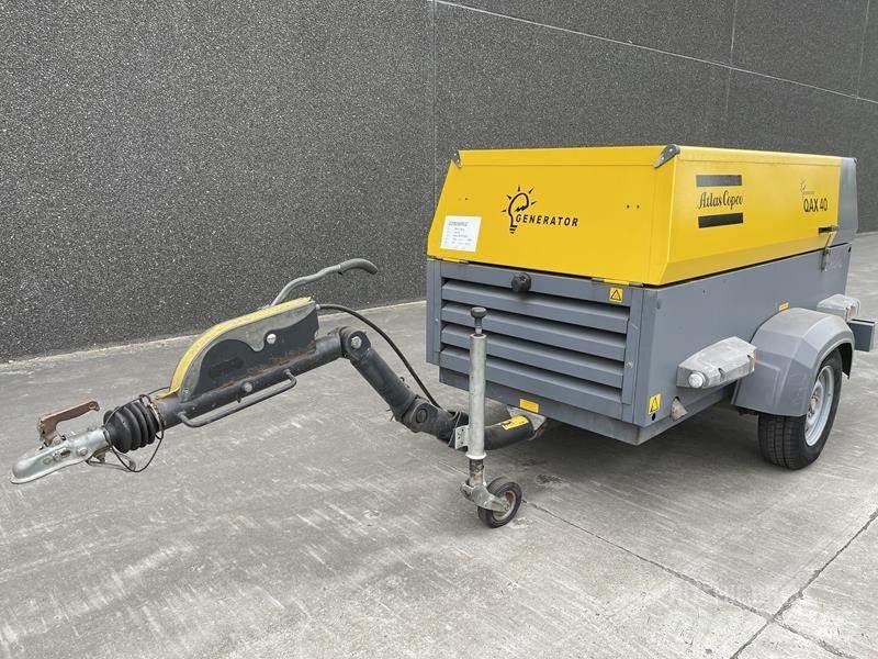 Atlas Copco QAX 40 Dīzeļģeneratori