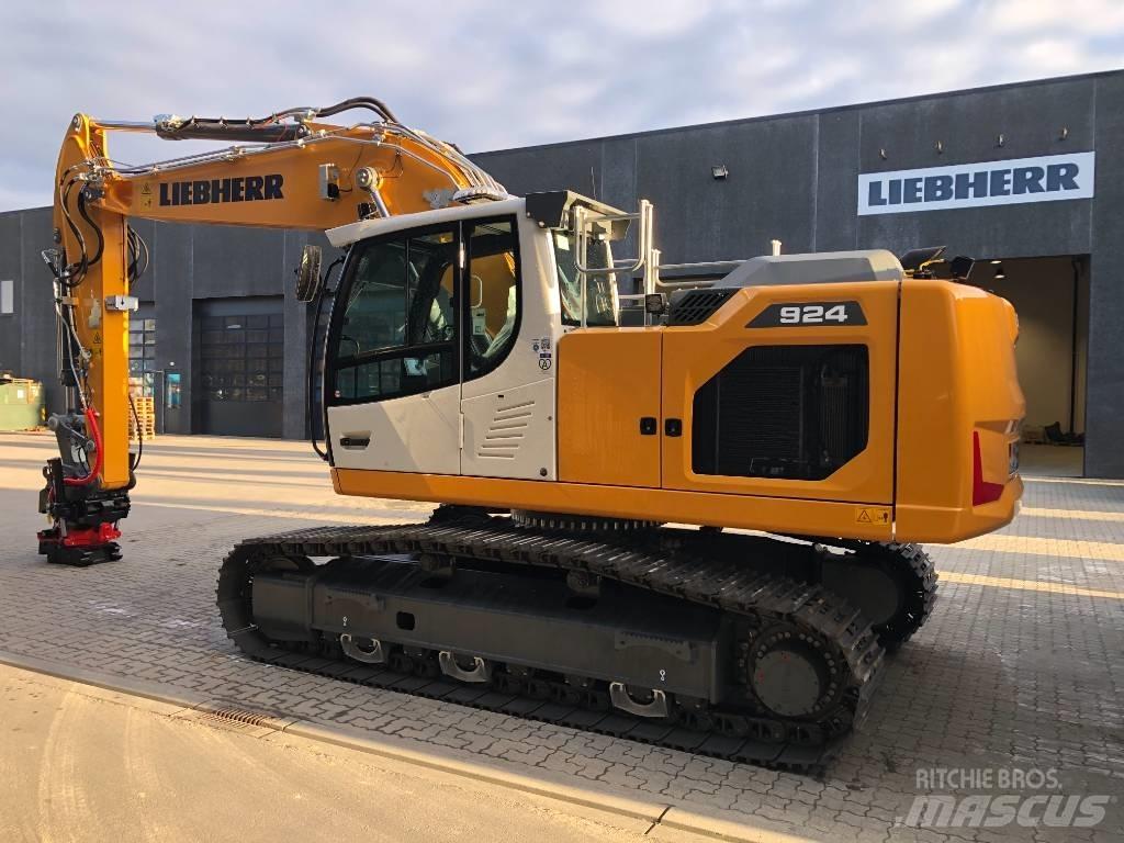 Liebherr R924G8 Kāpurķēžu ekskavatori