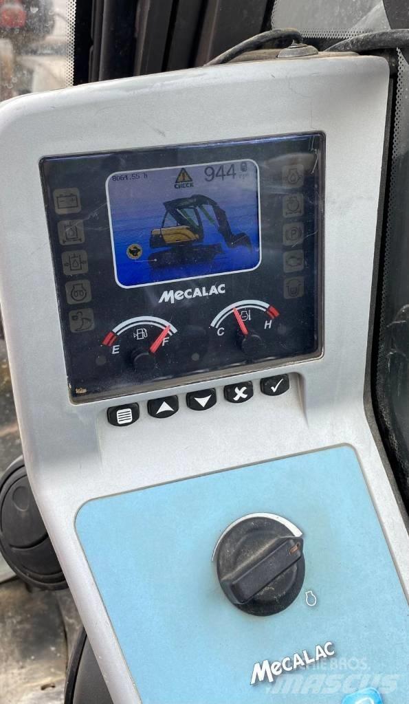 Mecalac 714 MC Kāpurķēžu ekskavatori