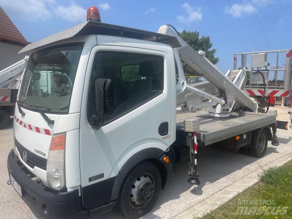 Nissan Cabstar Pacēlāji uz automašīnas bāzes