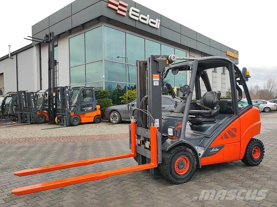 Linde H30D-02 Tehnika ar dīzeļa dzinēju