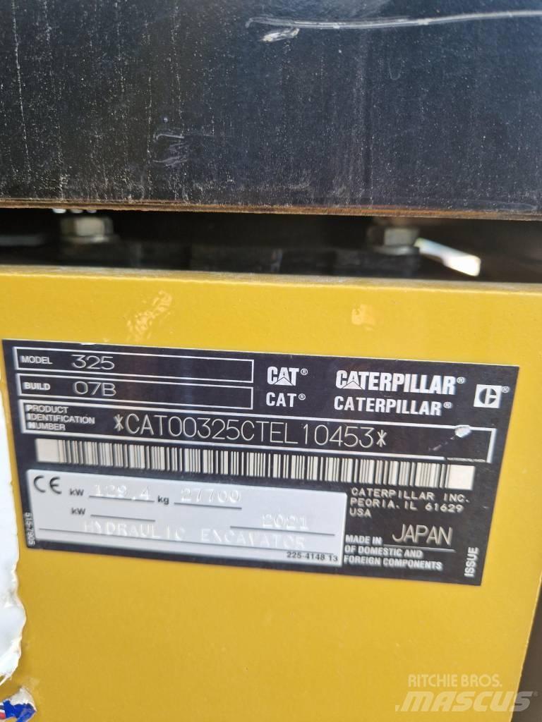 CAT 325 Kāpurķēžu ekskavatori