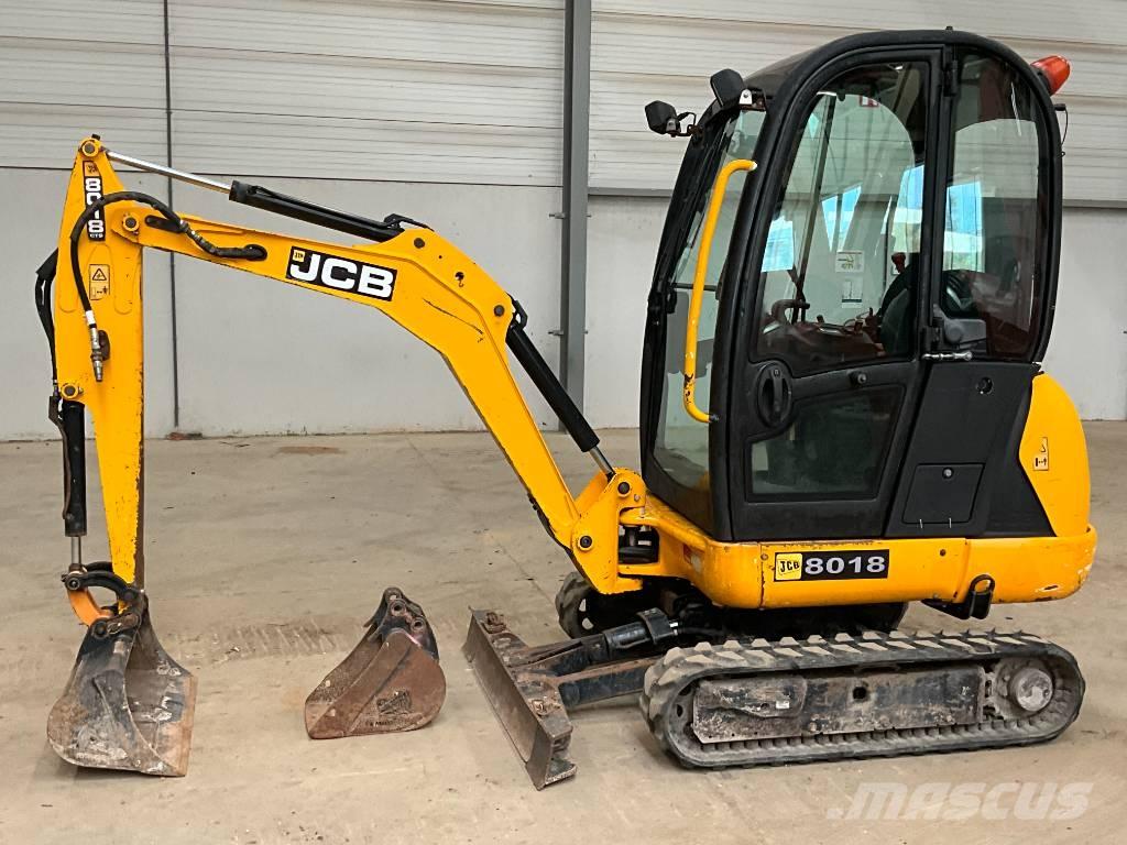 JCB 8018 Mini ekskavatori < 7 t