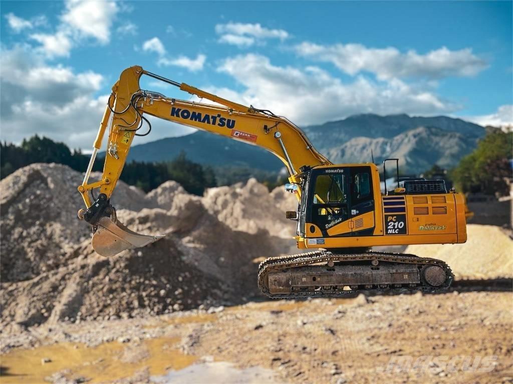 Komatsu PC 210 NLC Kāpurķēžu ekskavatori