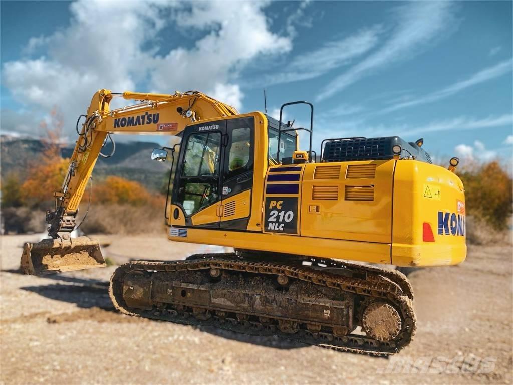 Komatsu PC 210 NLC Kāpurķēžu ekskavatori