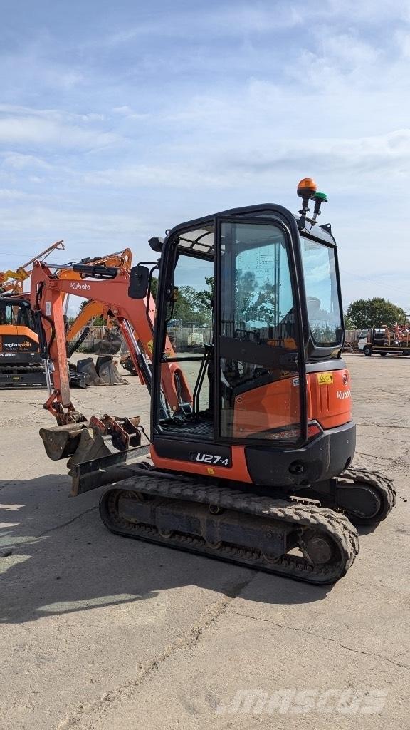 Kubota U 27 Mini ekskavatori < 7 t