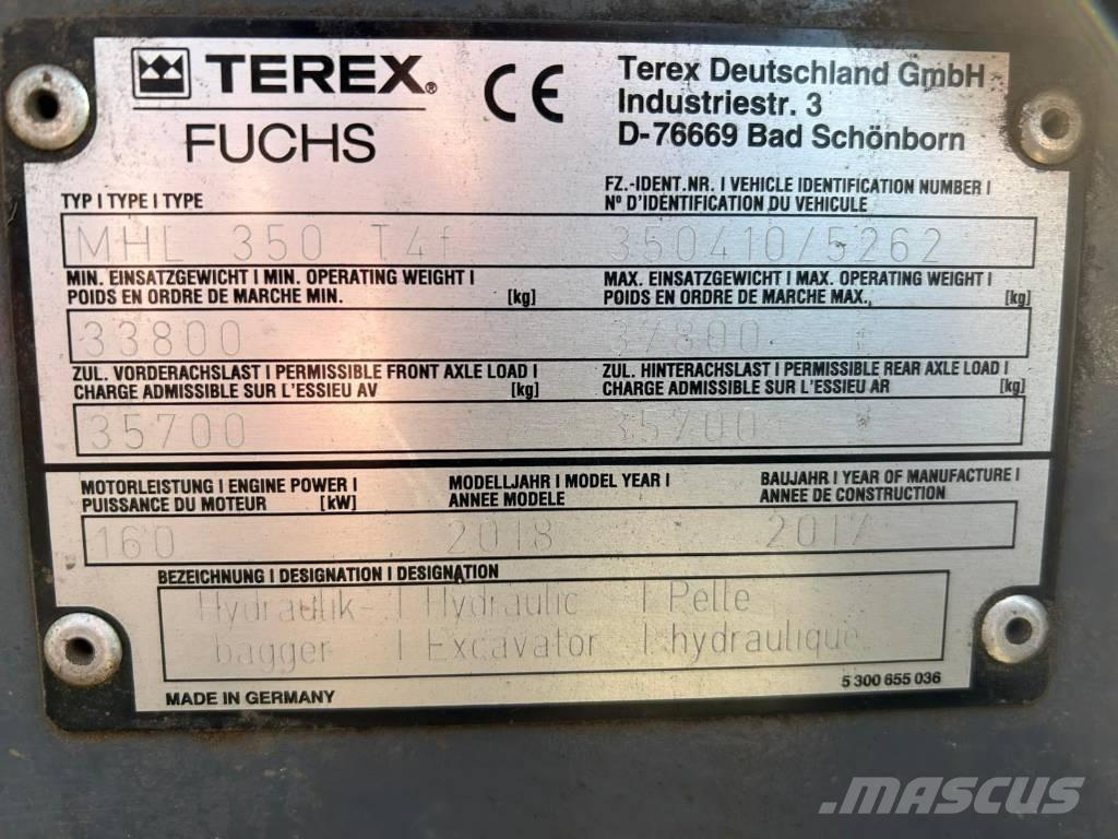 Fuchs MHL350F Industriālie iekrāvēji