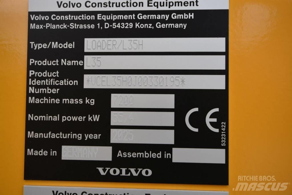 Volvo L 35 H Iekrāvēji uz riteņiem