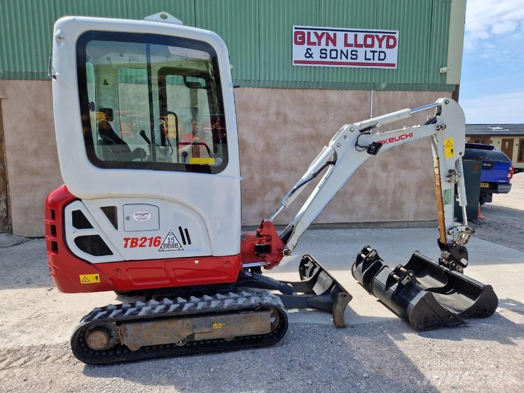 Takeuchi TB 216 A Mini ekskavatori < 7 t