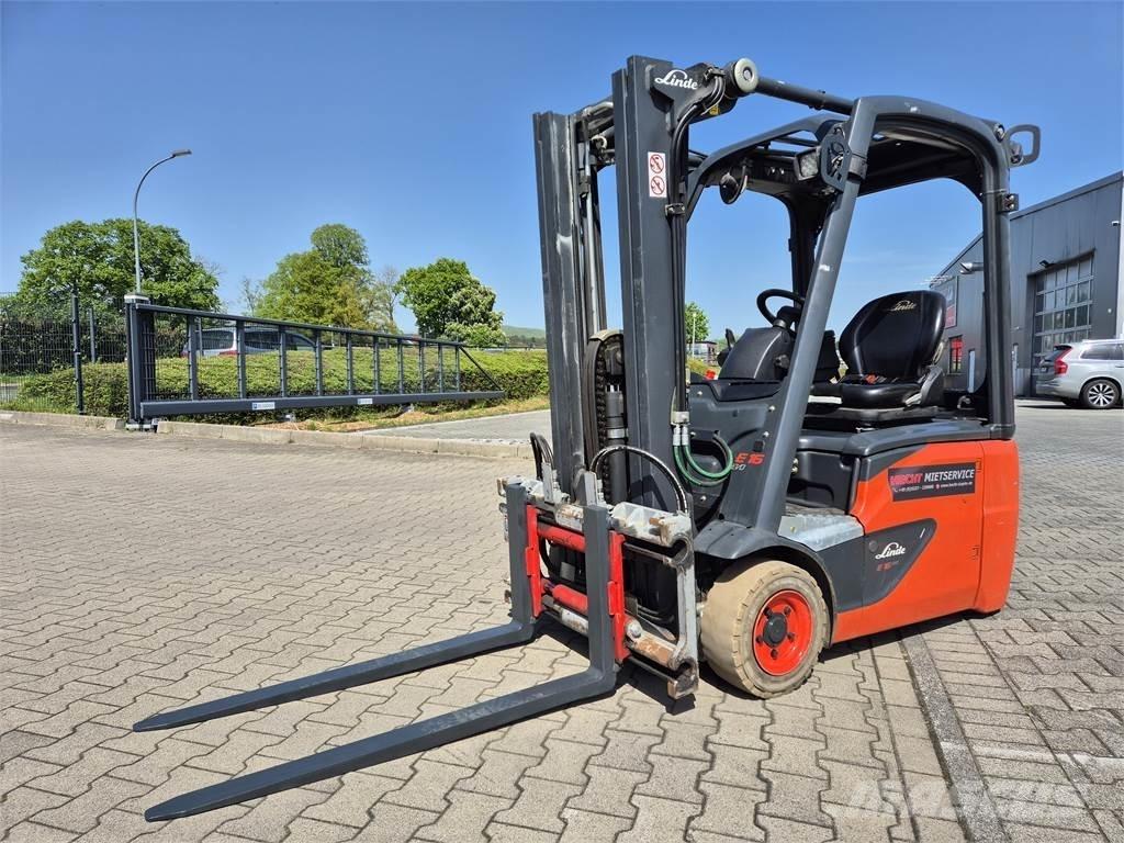 Linde E16C-02 Elektriskie iekrāvēji